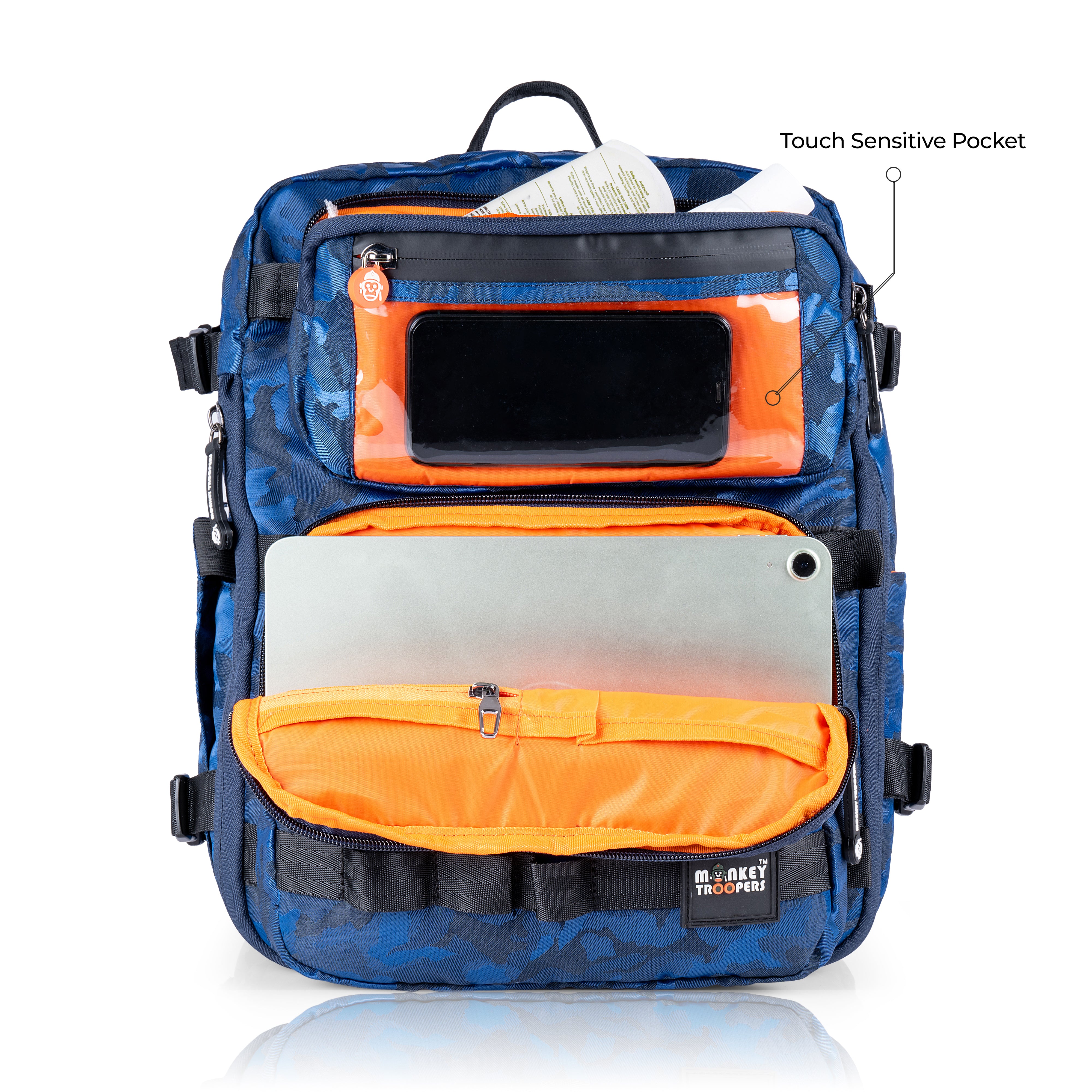 Walky Backpack | Blue Camo