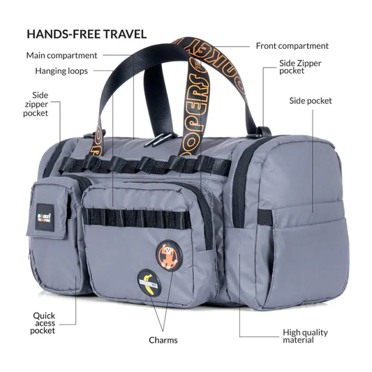 Spidey Duffle Bag | Grey