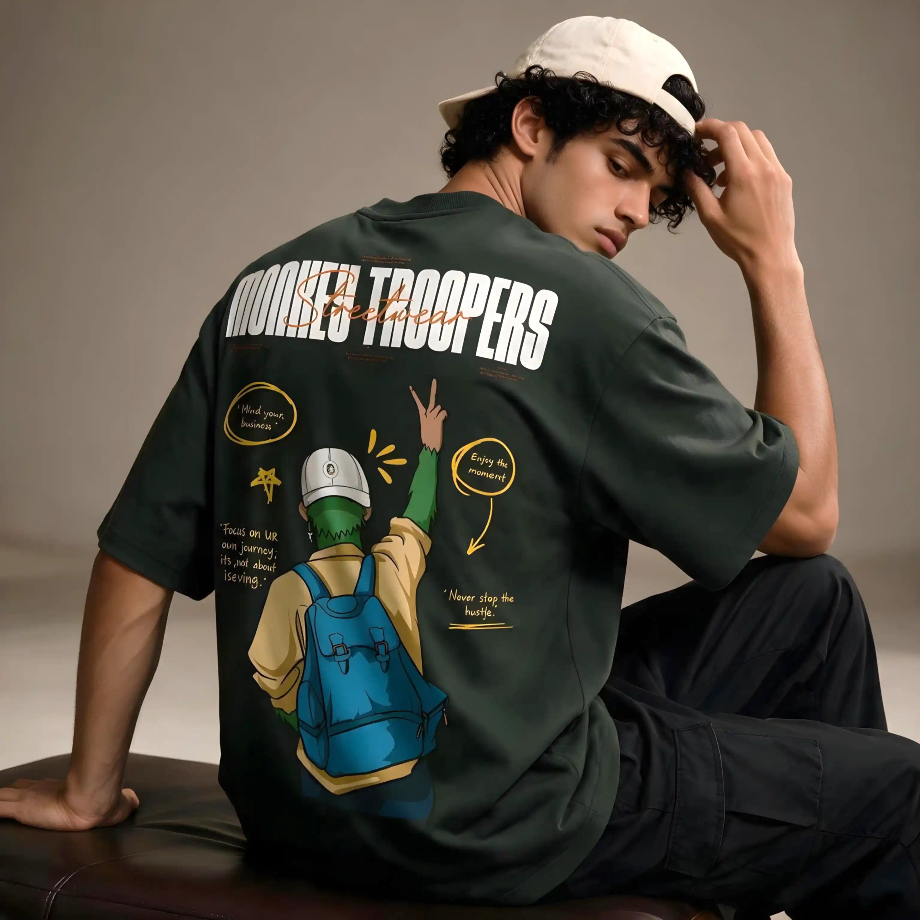 Believe Oversized T-Shirt- Streetwear with Comfort