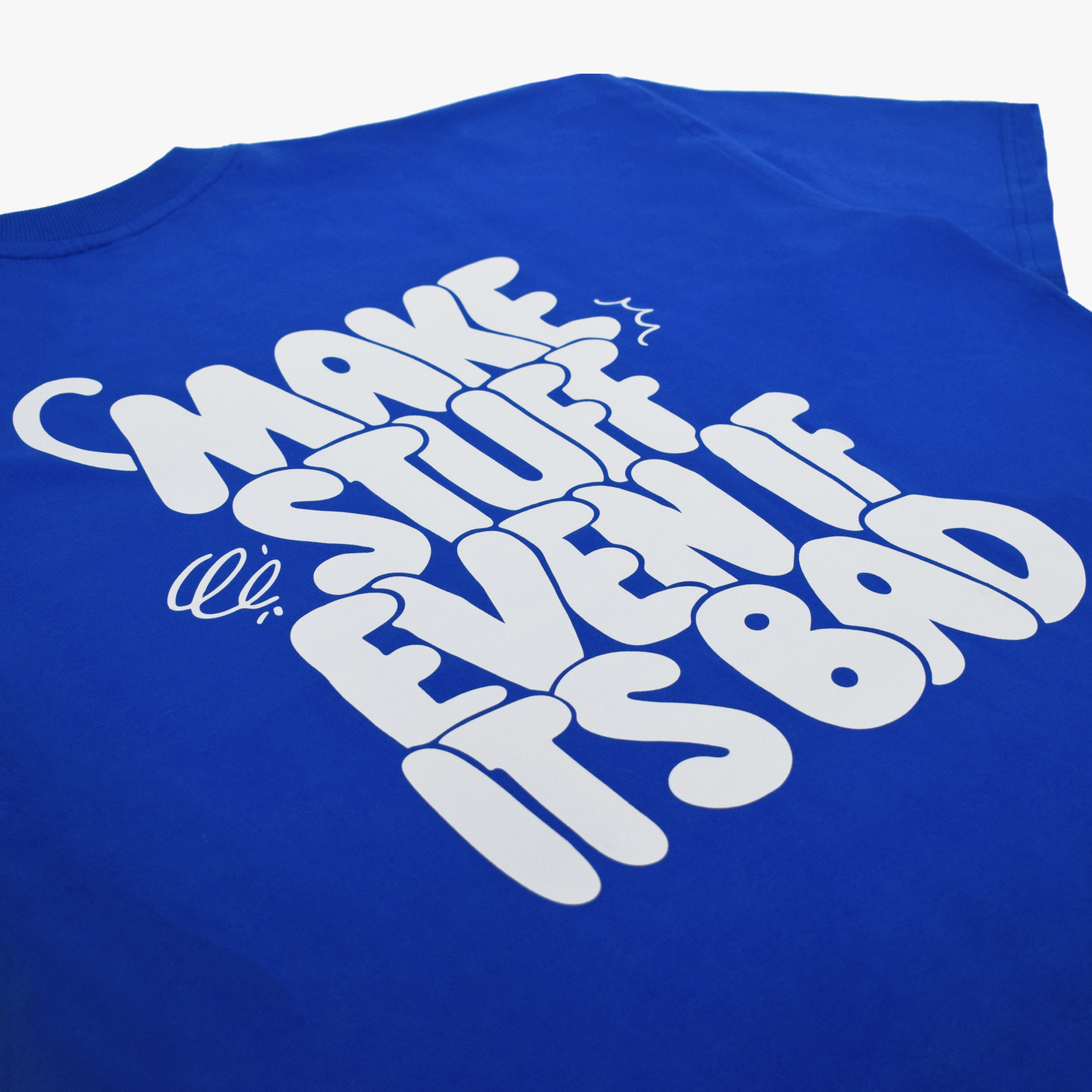 POSITIVE Oversized T-Shirt | Blue
