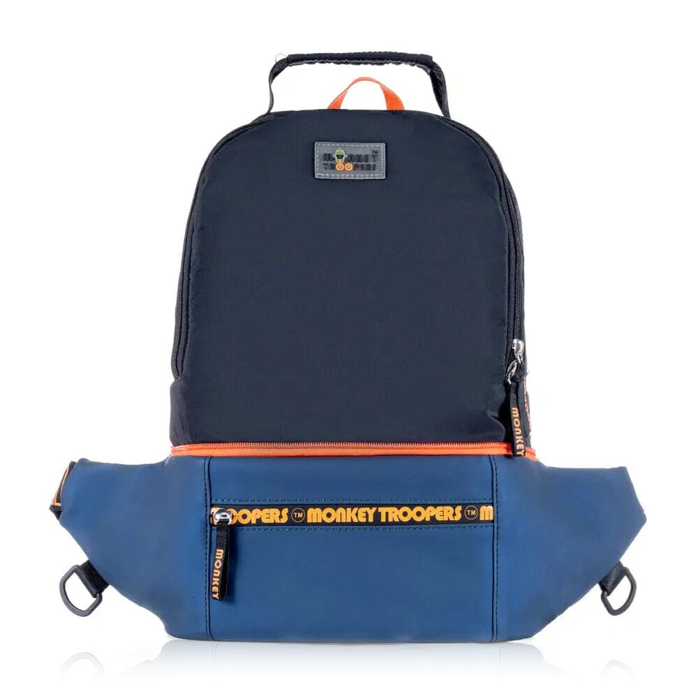 Banger Convertible Backpack | Navy-Black