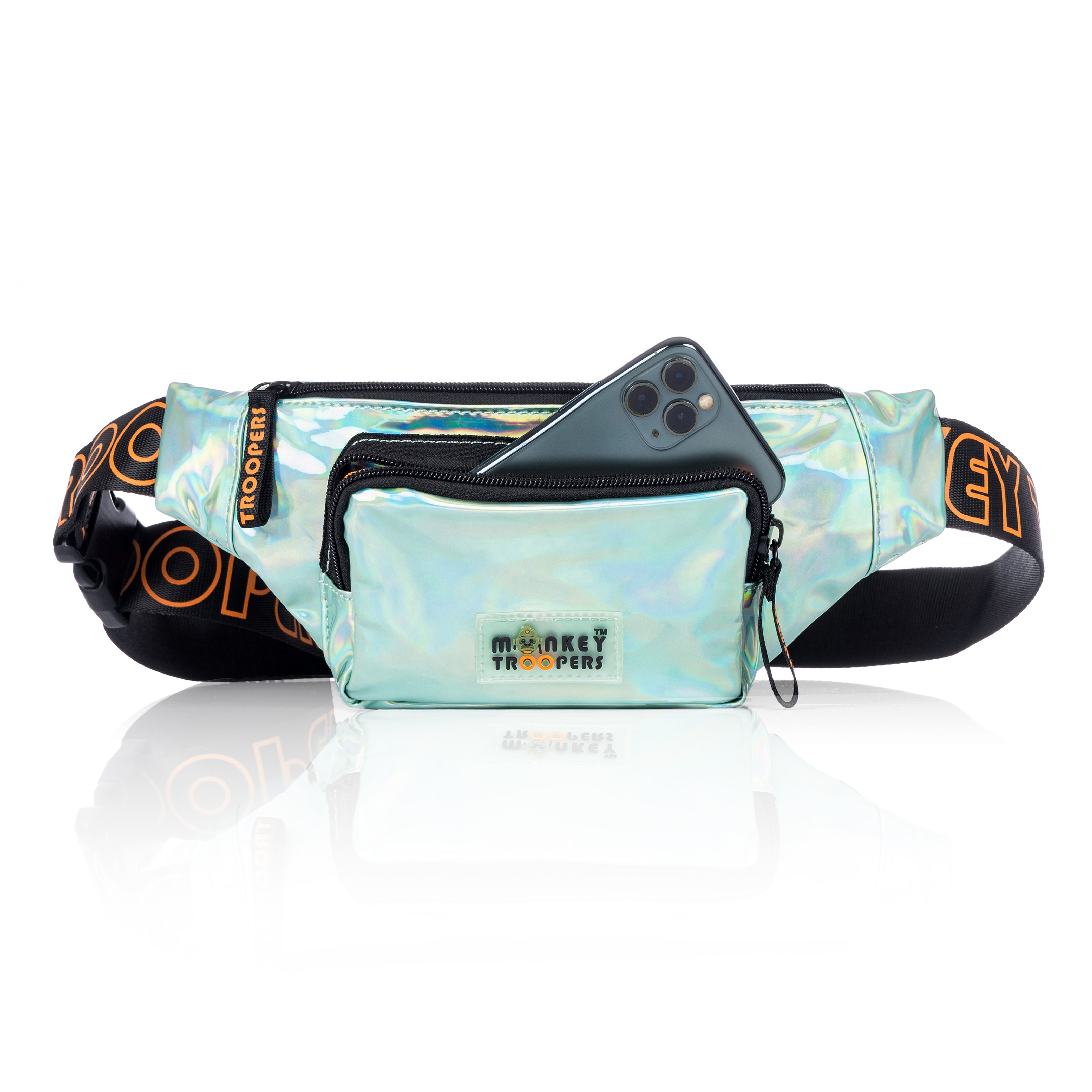 Lit Fanny Pack – Lightweight and Water-Resistant | Silver