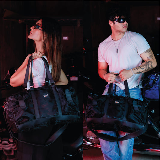 ROAM Duffle Bag | Black Camo