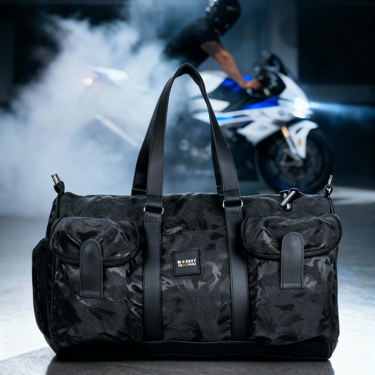 ROAM Duffle Bag | Black Camo
