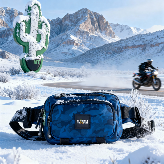 SPEE Fanny Pack | Blue Camo