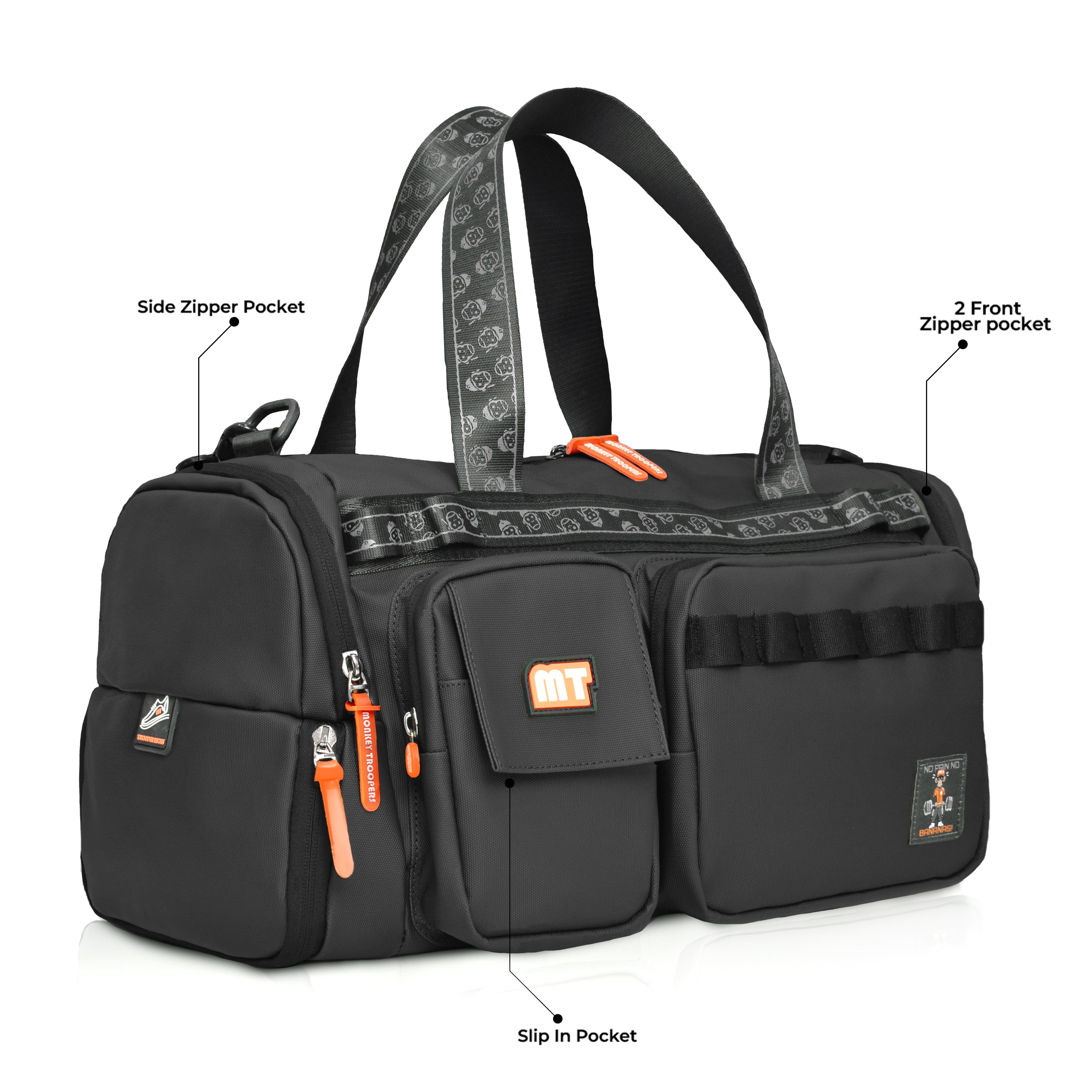 Spidey Lux Duffle Bag | Black