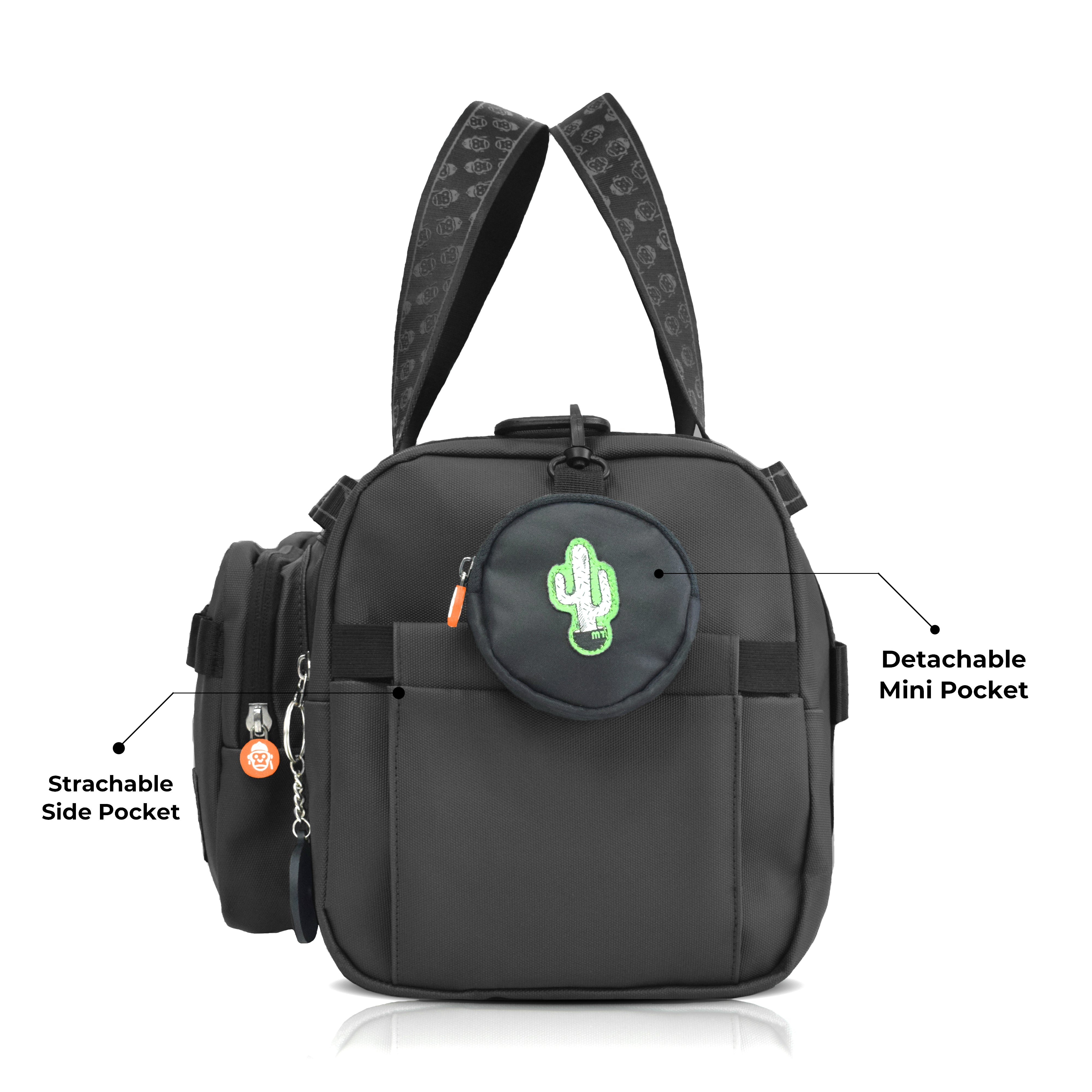 Spidey Lux Duffle Bag | Black