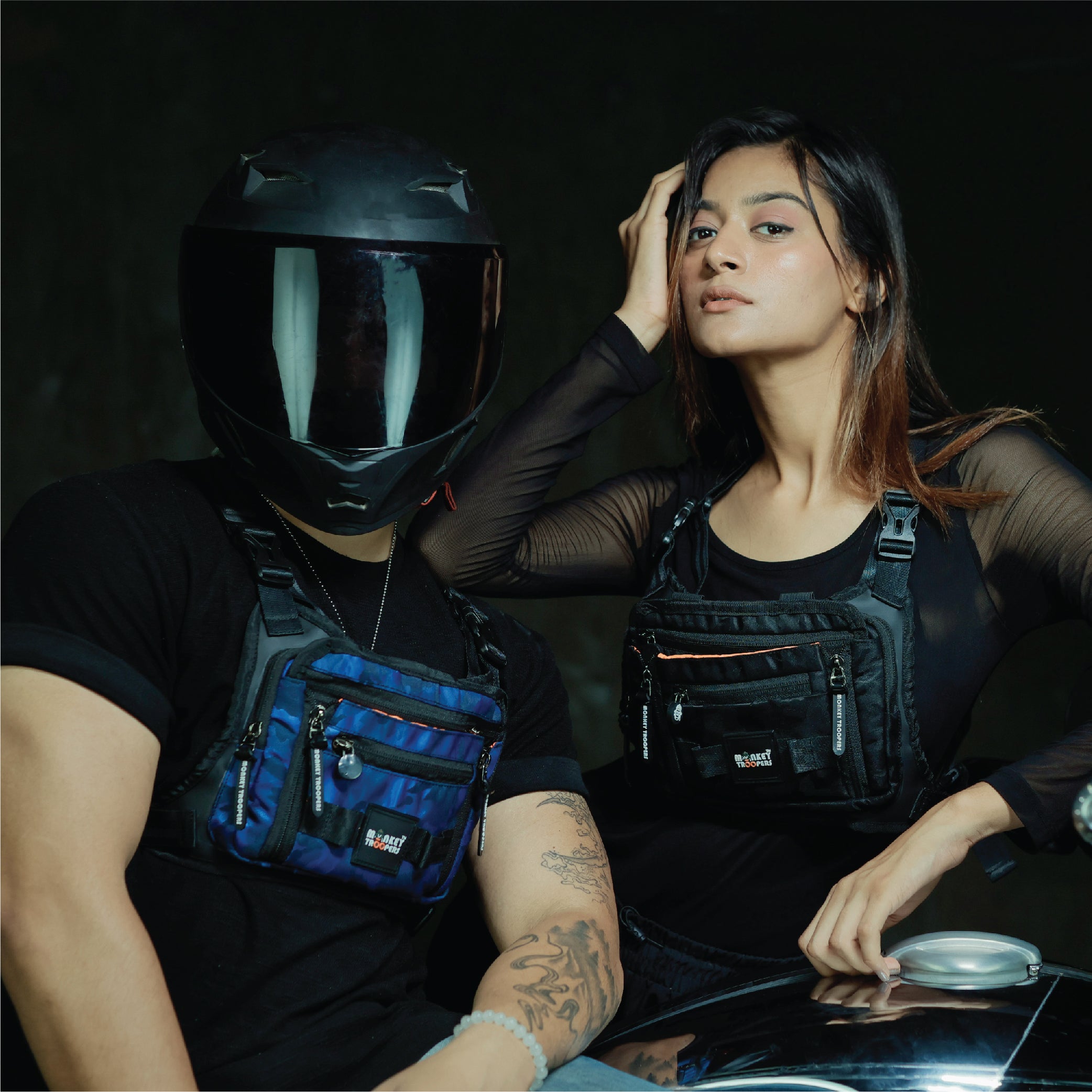 TORQUE Harness | Blue Camo