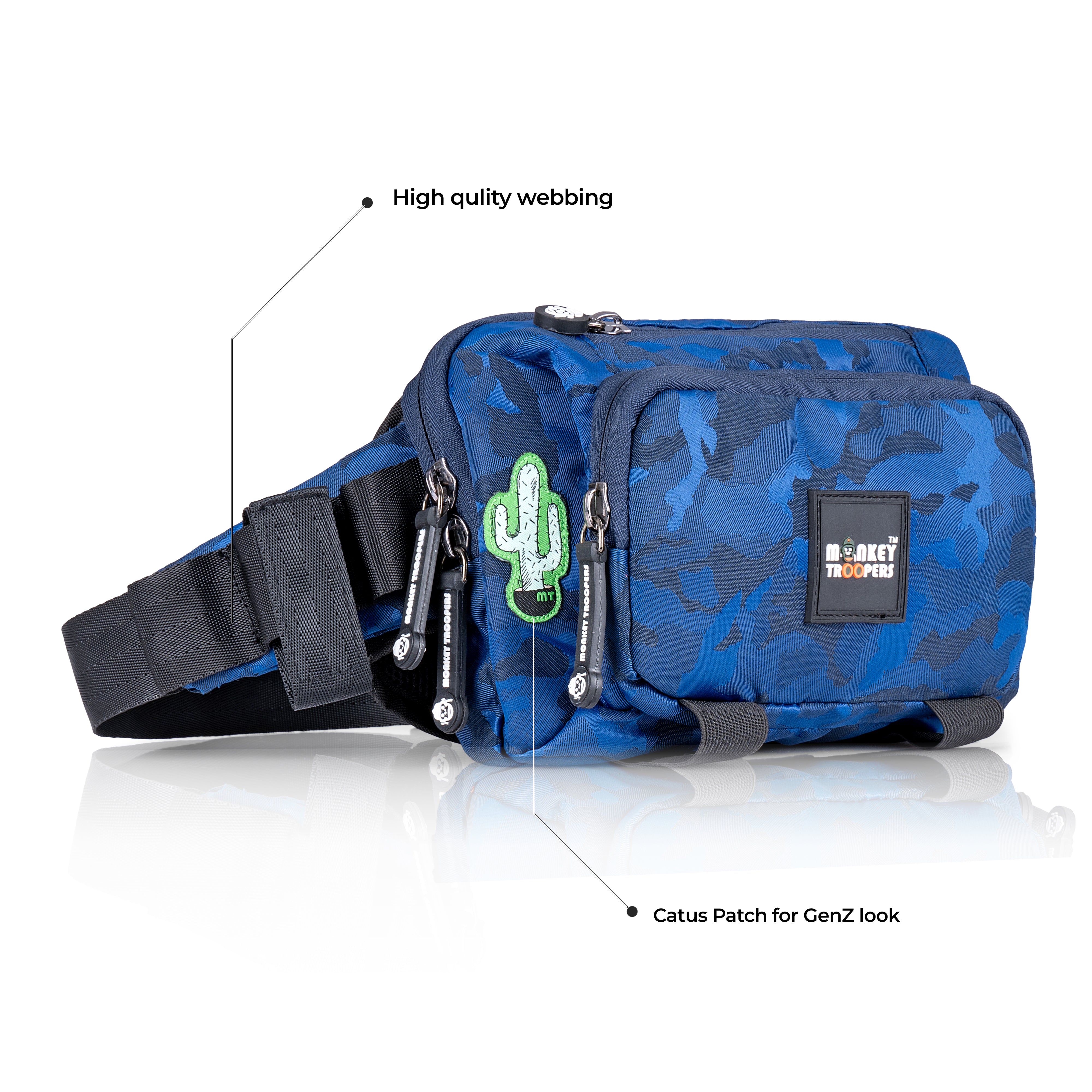 SPEE Fanny Pack | Blue Camo