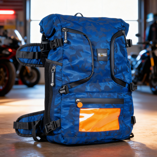 STORMY Backpack | Blue Camo
