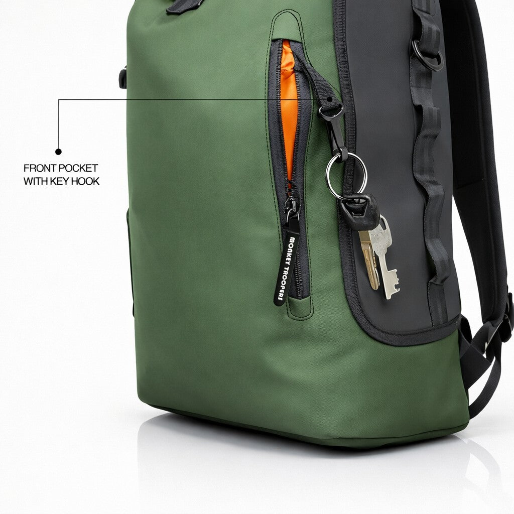 Hoody Backpack | Olive