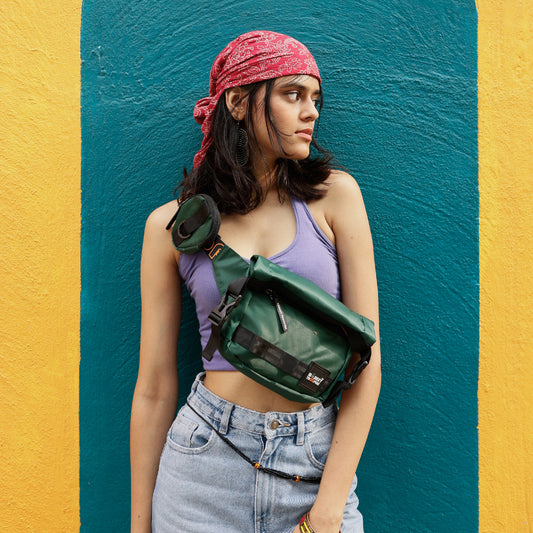 Radiant Crossbody | Dark Green
