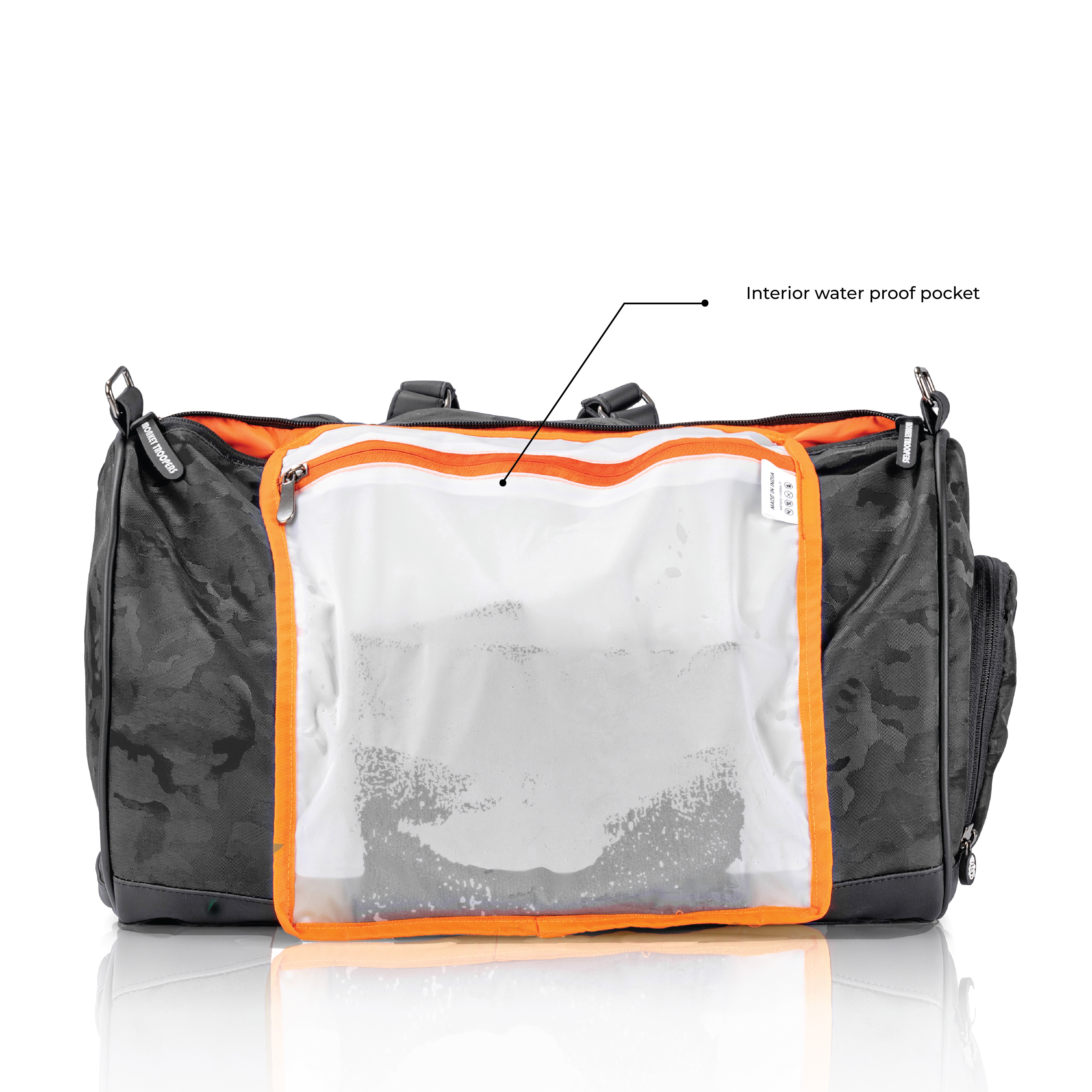 ROAM Duffle Bag | Black Camo