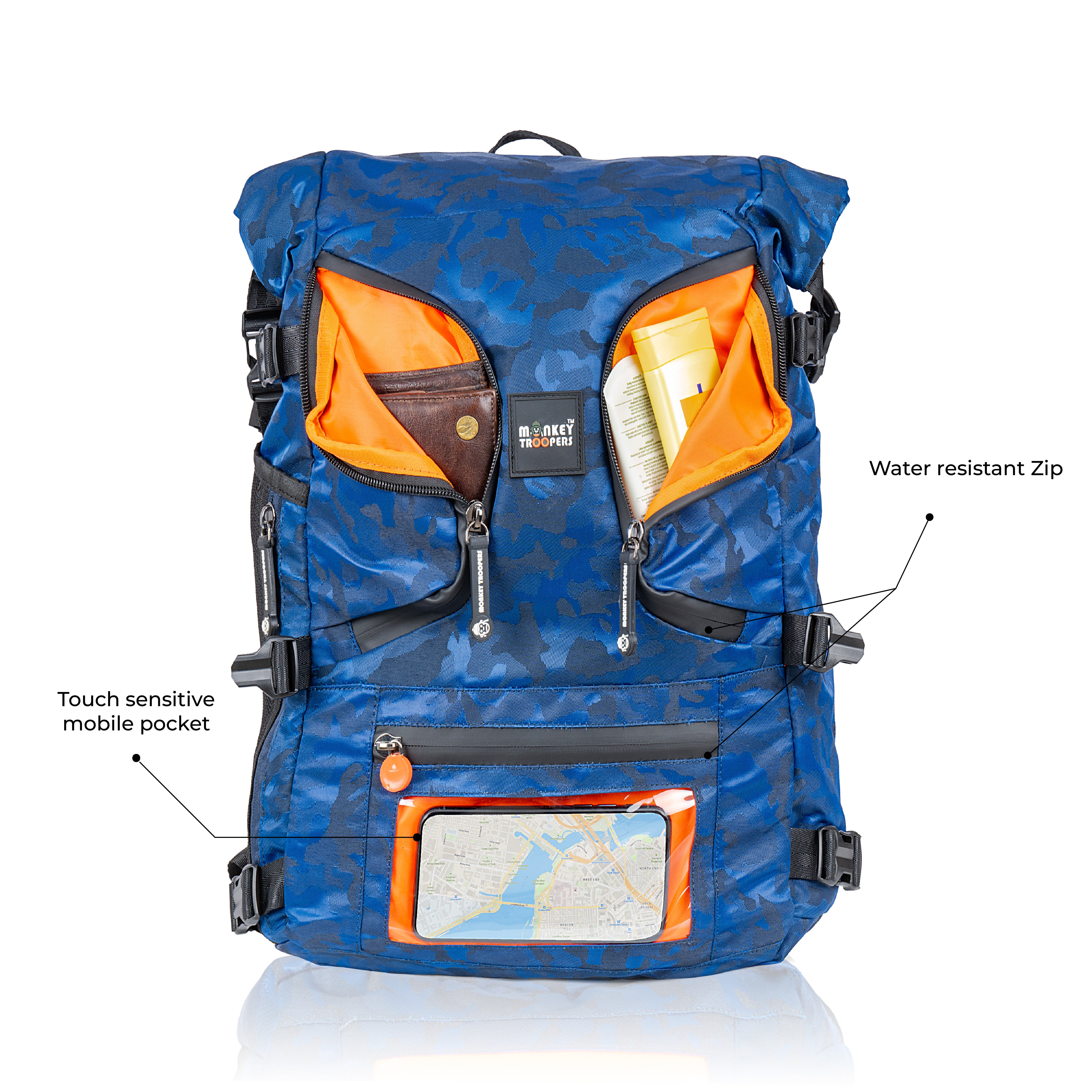 STORMY Backpack | Blue Camo