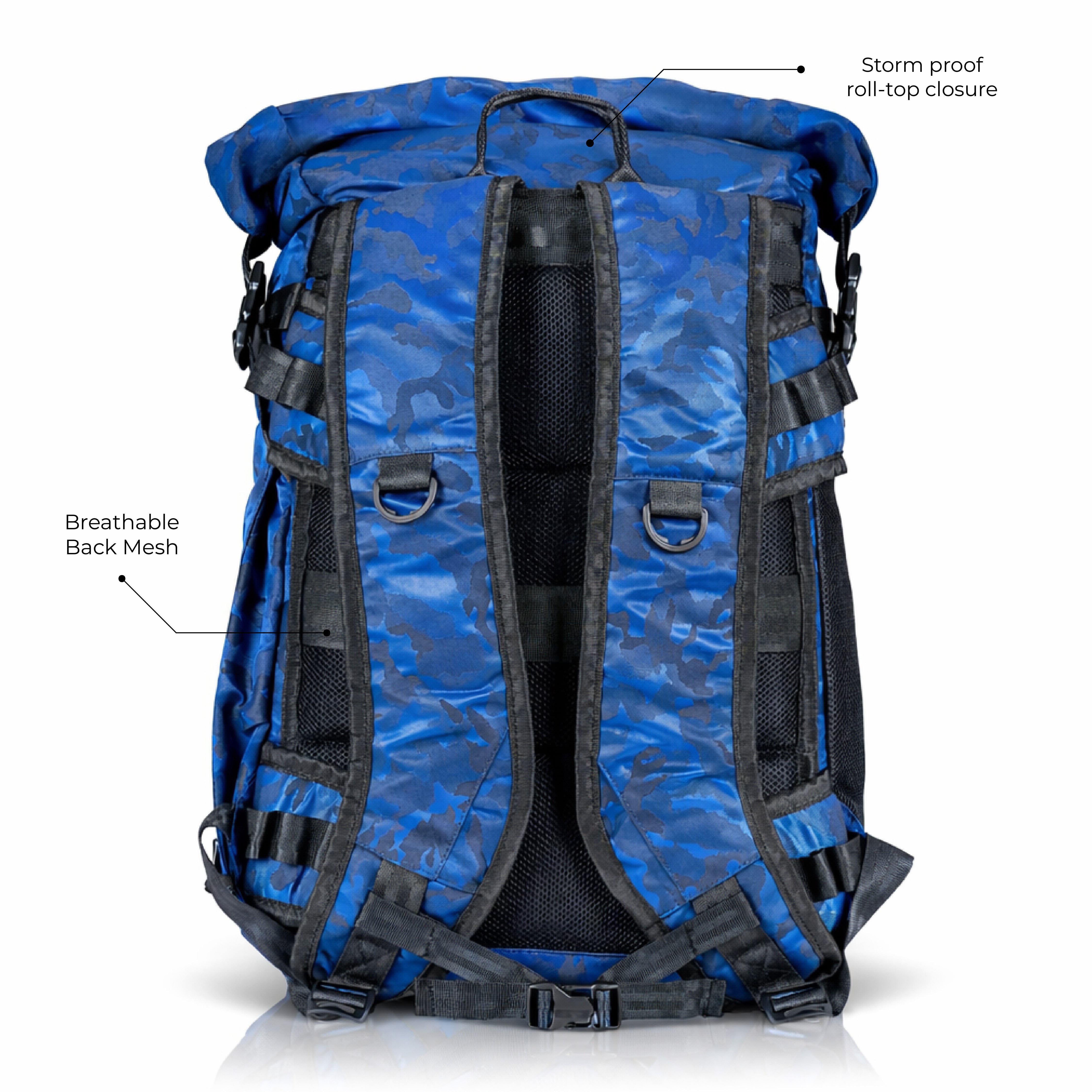 STORMY Backpack | Blue Camo