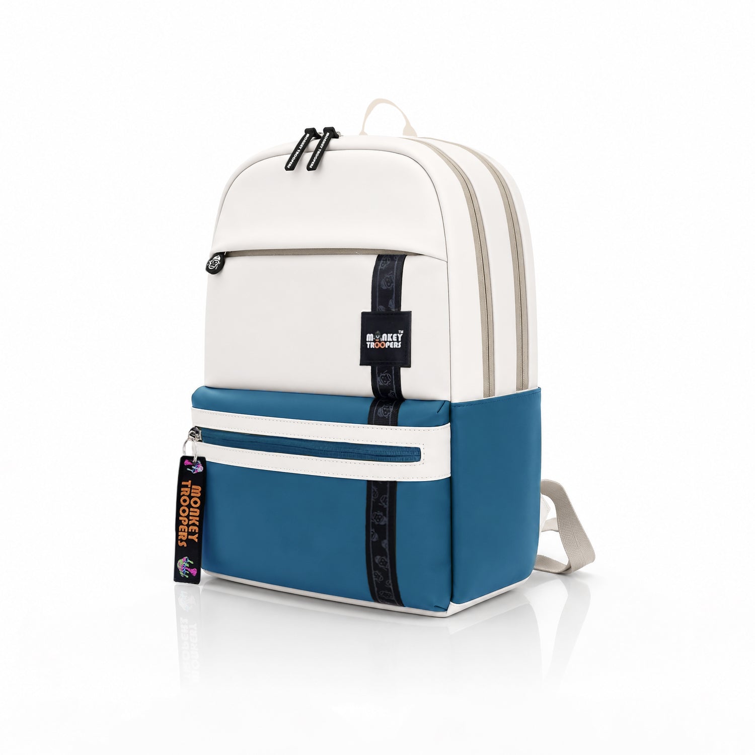 Trippy Backpack | Blue-White